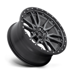 Felga aluminiowa D680 Rebel Matte GUN Metal Black Bead Ring Fuel - 2