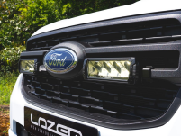 Zestaw dwóch lamp LAZER TRIPLE-R 750 Elite (Gen2) z systemem montażu w fabrycznym grillu - Ford Ranger XL/XLT & TREMOR (2023 -) - 3