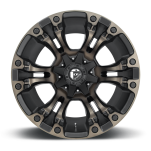 Felga aluminiowa D569 VAPOR Matte Black Double Dark Tint FUEL - 2