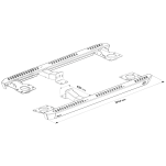 Progi, stopnie boczne mocowane do ramy Maer - 6