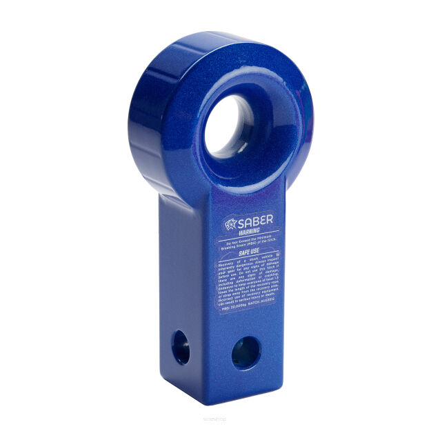 Saber 7075 Alloy Recovery Hitch – Blue Prismatic