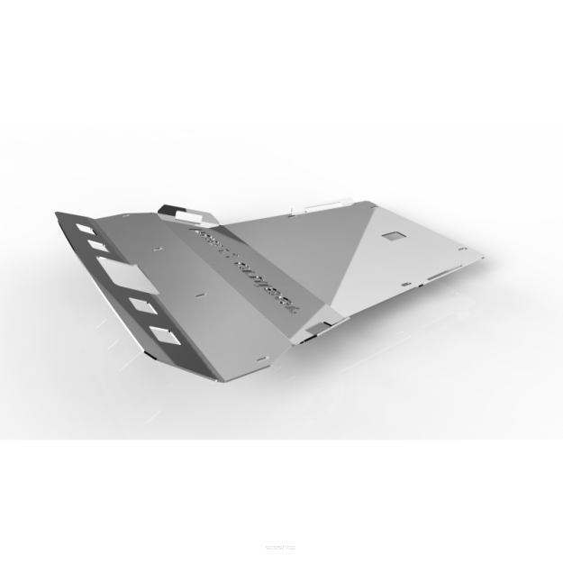 Osłona sinika,chłodnic i przedniego mostu OFFROAD Land Rover Discovery 4 2009-2015 aluminiowa