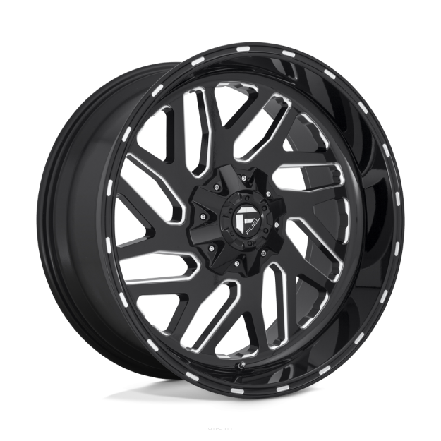 Felga aluminiowa D581 TRITON Gloss Black Milled FUEL