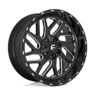 Felga aluminiowa D581 TRITON Gloss Black Milled FUEL