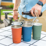 Zestaw kubków turystycznych 4 szt stal nierdzewna 473ml Klean Kanteen - 3