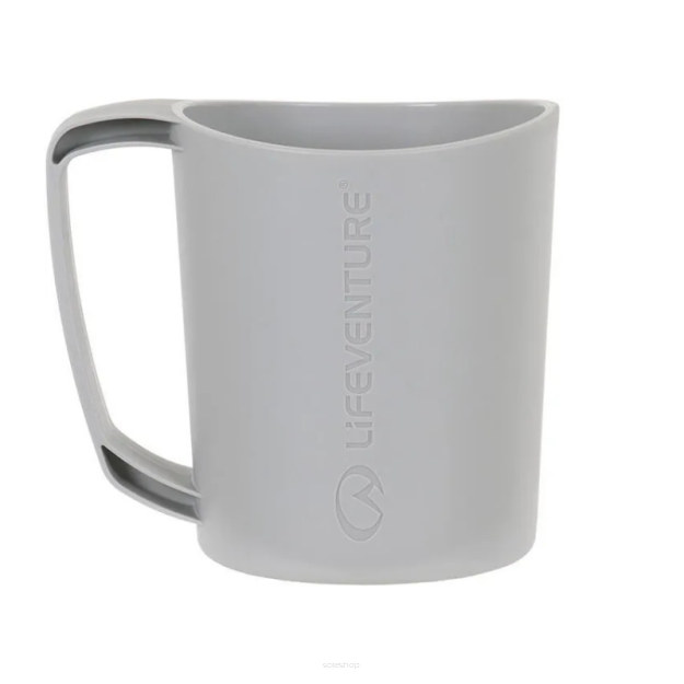 Kubek turystyczny Ellipse Big Mug szary Lifeventure