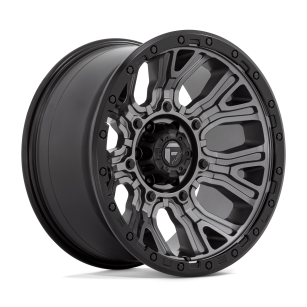 Felga aluminiowa D825 TRACTION Matte Gunmetal W/ Black Ring FUEL
