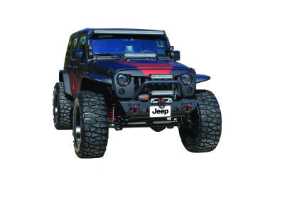 Zderzak przedni stalowy pod wyciągarkę GO INDUSTRIES - Jeep Wrangler JK