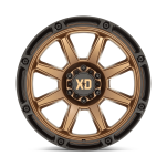 Felga aluminiowa XD863 Matte Bronze W/ Black LIP XD Series - 4