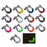 Izolatory szekli zderzaka białe (para) DAYSTAR - 3