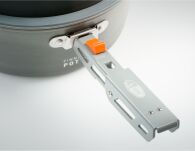 Zestaw naczyń turystycznych z patelnią GSI/ PINNACLE CAMPER 19 elementów - 4