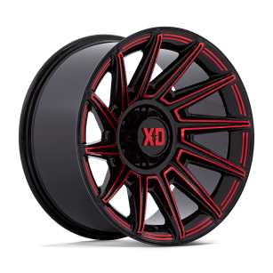 Felga aluminiowa XD867 SPECTER Gloss Black W/ Red Tint XD SERIES