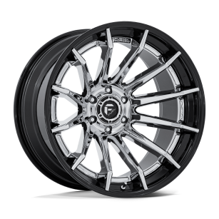 Felga aluminiowa FC403 BURN Chrome W/ Gloss Black Lip FUEL