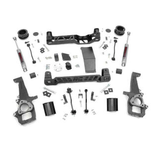 Zestaw zawieszenia z amortyzatorami N3 Rough Country Lift 4"