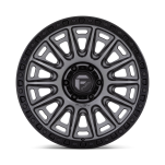 Felga aluminiowa D835 CYCLE Matte Gunmetal W/ Black Ring FUEL - 2