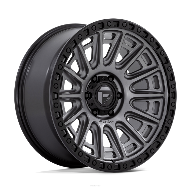 Felga aluminiowa D835 CYCLE Matte Gunmetal W/ Black Ring FUEL