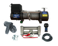 WYCIĄGARKA ELEKTRYCZNA HUSAR WINCH BST S 13000 LBS 12V Dociskacz liny - 2