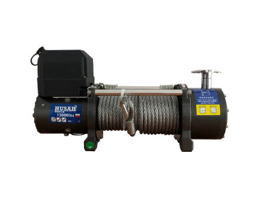 WYCIĄGARKA ELEKTRYCZNA HUSAR WINCH BST S 13000 LBS 12V Dociskacz liny