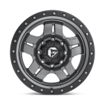 Felga aluminiowa D558 Anza Matte GUN Metal Black Bead Ring Fuel - 2