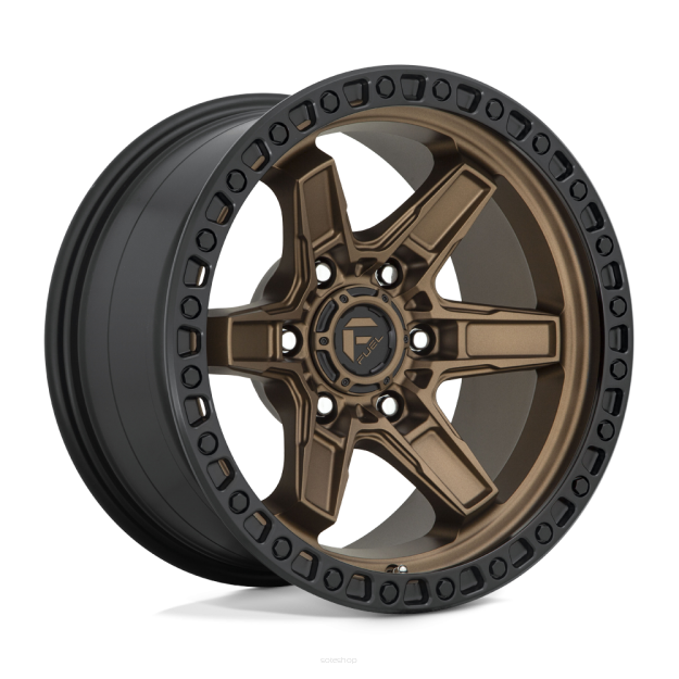 Felga aluminiowa D699 KICKER Matte Bronze Black Bead Ring FUEL