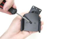 Uchwyt uniwersalny regulowany do Apple iPhone 12 bez futerału oraz w futerale lub etui o wymiarach: 62-77 mm (szer.), 6-10 mm (grubość). - 9