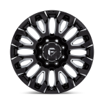 Felga aluminiowa D828 QUAKE Gloss Black Milled FUEL - 2