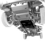 Komplet płyt osłonowych podwozia Horntools - Mitsubishi L200 15-on - 4