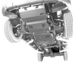 Komplet płyt osłonowych podwozia Horntools - Mitsubishi L200 15-on - 5