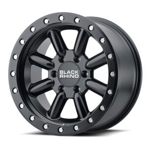 Felga aluminiowa 8,5x17" 5x127 ET-10 Matte Black Hachi Black Rhino - Jeep Wrangler JK 07-18