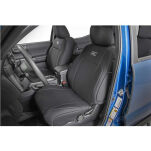 Komplet pokrowców na fotele neoprene black Rough Country - 3