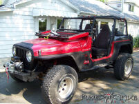 Zderzak przedni BFH z mocowaniem szekli stalowy POISON SPYDER - Jeep Wrangler TJ - 4