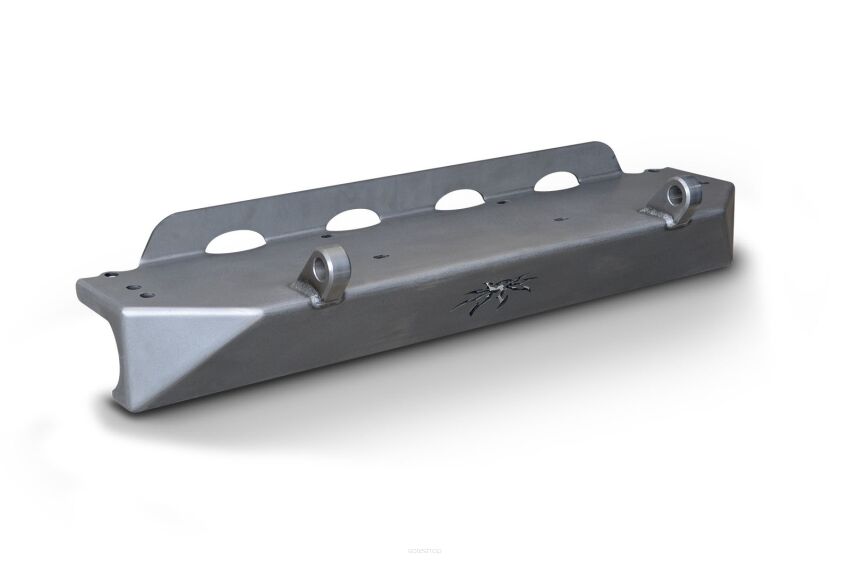 Zderzak przedni BFH z mocowaniem szekli stalowy POISON SPYDER - Jeep Wrangler TJ