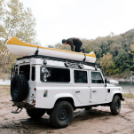 Bagażnik dachowy Land Rover Defender 110 (1983-2016) Wysoki Front Runner - 9