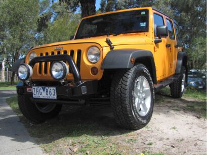 Zderzak stalowy ARB Sahara Bar - Stubby Bar - Wrangler JK