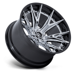 Felga aluminiowa FC402 CATALYST Chrome W/ Gloss Black Lip Fuel - 2