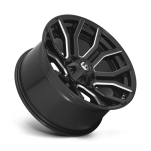 Felga aluminiowa D711 RAGE Gloss Black Milled FUEL - 3