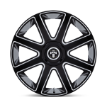 Felga aluminiowa DC273 PULL Gloss Black Milled DUB - 3