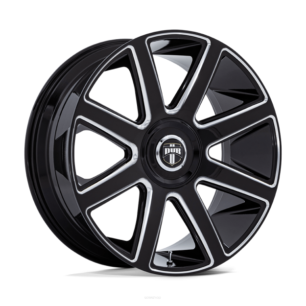 Felga aluminiowa DC273 PULL Gloss Black Milled DUB