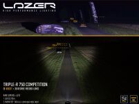 Soczewka rozszczepiająca horyzontalna 30° - LAZER Triple-R - 2