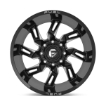 Felga aluminiowa D747 LOCKDOWN Gloss Black Milled FUEL - 3