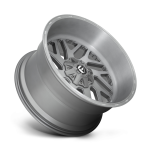 Felga aluminiowa D715 TRITON PLATINUM Brushed Gun Metal Tinted Clear FUEL - 3