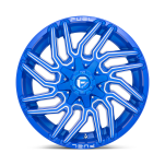 Felga aluminiowa D774 TYPHOON Anodized Blue Milled FUEL - 3