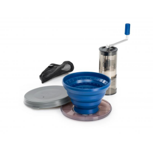 Młynek do kawy z zestawem do parzenia GOUMET POUROVER JAVA SET GSI