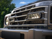 Zestaw dwóch lamp LAZER TRIPLE-R 750 (Gen2) z systemem montażu w fabrycznym grillu – INEOS GRENADIER - 3