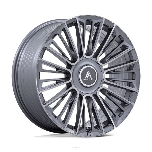 Felga aluminiowa AB049 PREMIER Anthracite Brushed ASANTI