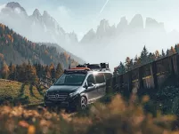 Bagażnik dachowy Mercedes-Benz V-Class L3/Metris 135inWB (2014-Current) Slimline II Roof Front Runner - 2