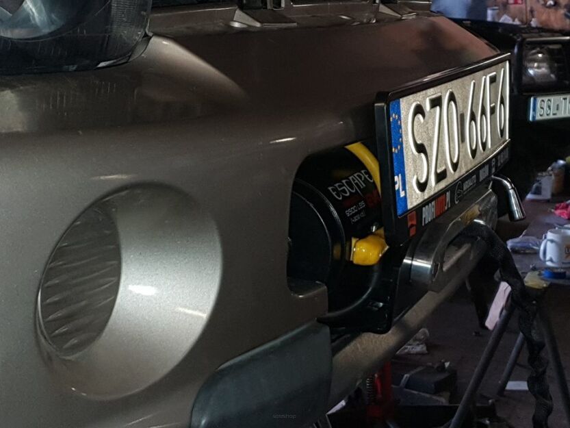 Suzuki Jimny 1999-2017 benzyna płyta montażowa wyciągarki 8500-12000lbs