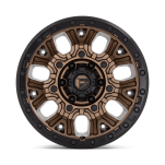 Felga aluminiowa D826 Traction Matte Bronze W/ Black Ring Fuel - 3