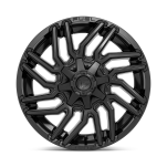 Felga aluminiowa D775 TYPHOON Matte Black FUEL - 2