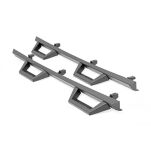 Progi, stopnie boczne Rough Country Contoured Drop Steps - 4